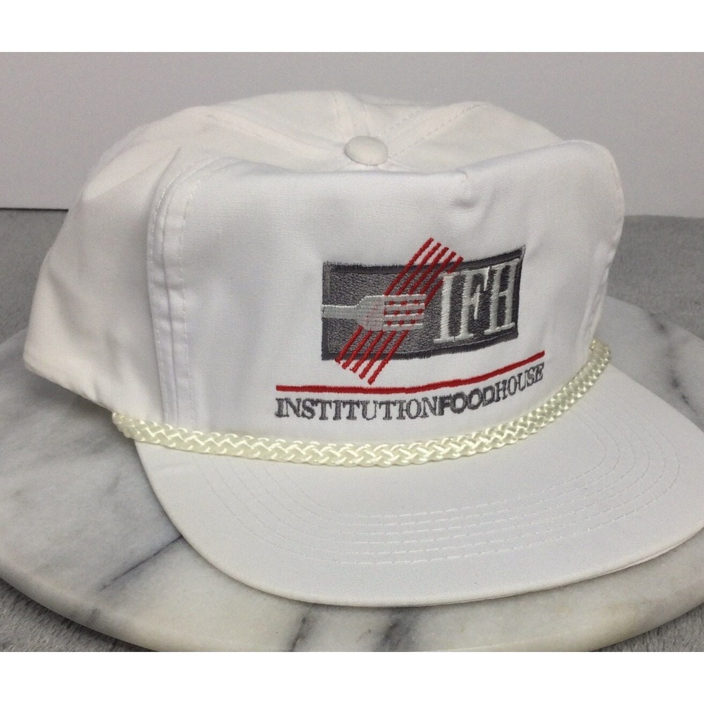Vintage IFH International food house Rope Cap Hat Snapback‎ Capital caps